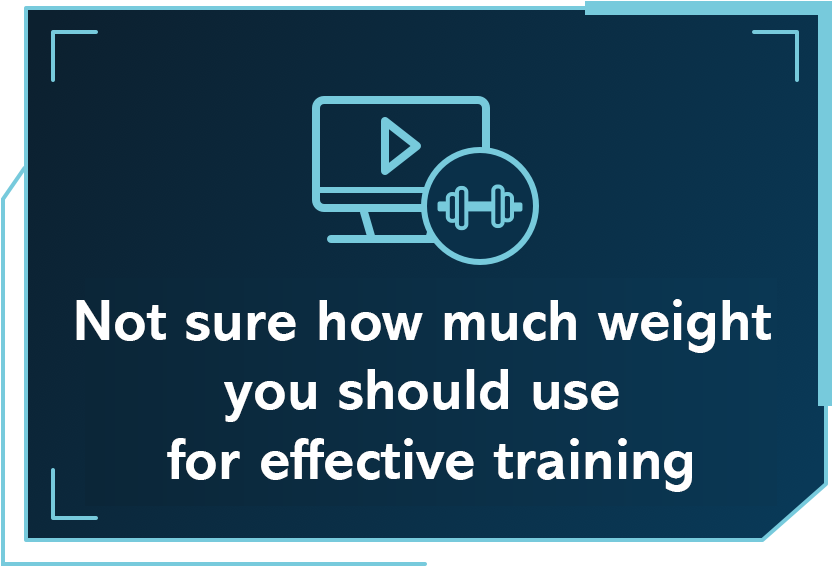 不知道自己可以做多少
重量才是有效的訓練